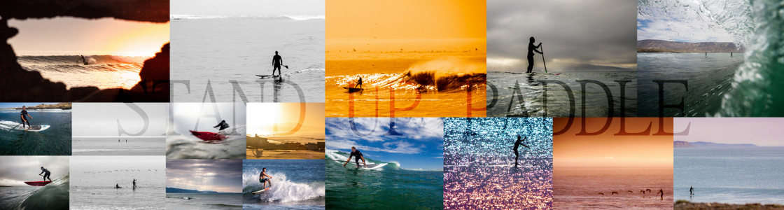 Collage of SUP photos